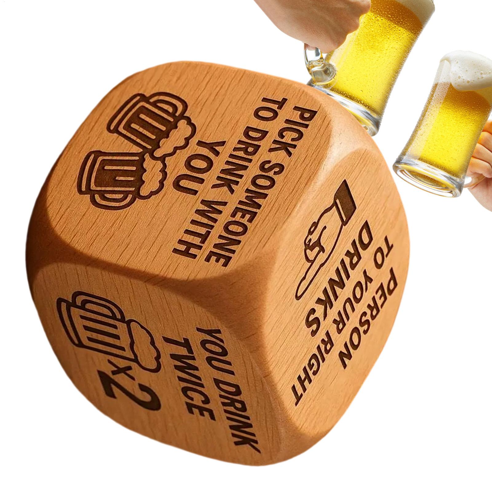 Party Games College - 飲み物ゲーム パーティーグッズ 面白いアクティビティ 楽しい飲み物サイコロ 家族ゲーム 家庭用