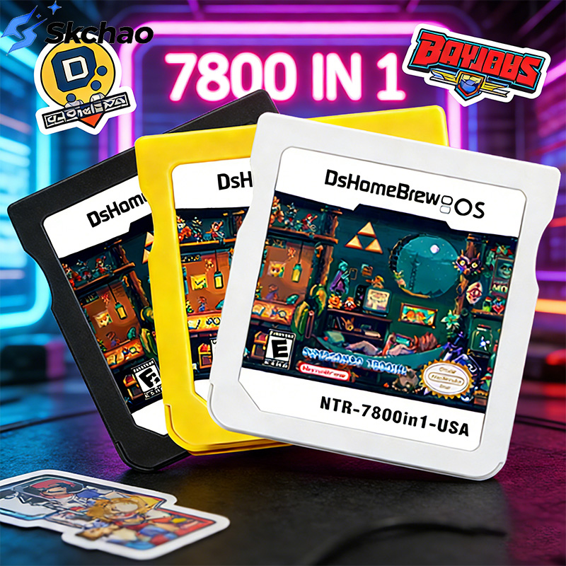 Party Games Nintendo - 7800 in 1 DSカード R4 3DSゲームコレクション