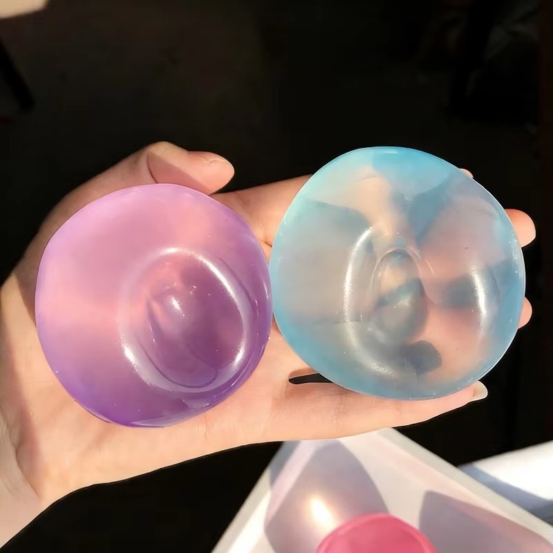 Party Games Adults Funny - もちもちとした弾力性のあるもちもち感覚玩具、透明なココナッツオイルとワセリンを使用したスクイーズトイ、面白い抗ストレスフィジェットトイ、大人向けギフト