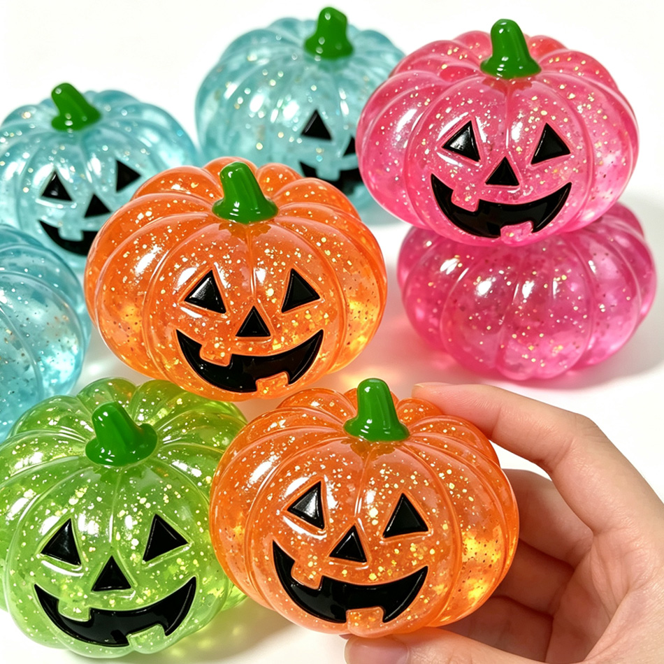 Party Games Adults Funny - ハロウィン パンプキン マルトース スクイーズ ストレスボール -
