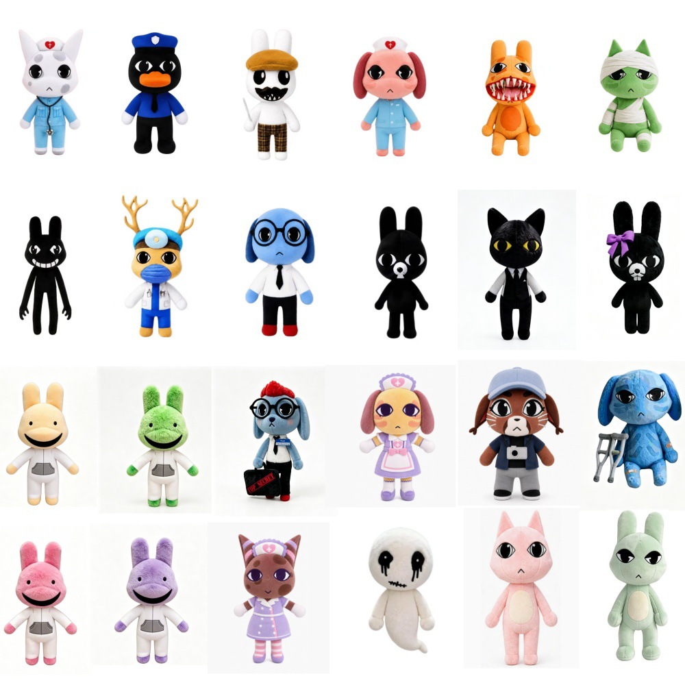 Party Games Animals - 動物病院ぬいぐるみホラーゲーム動物病院アノーマル猫犬ペンギンバニー動物病院アクセサリー誕生日プレゼント
