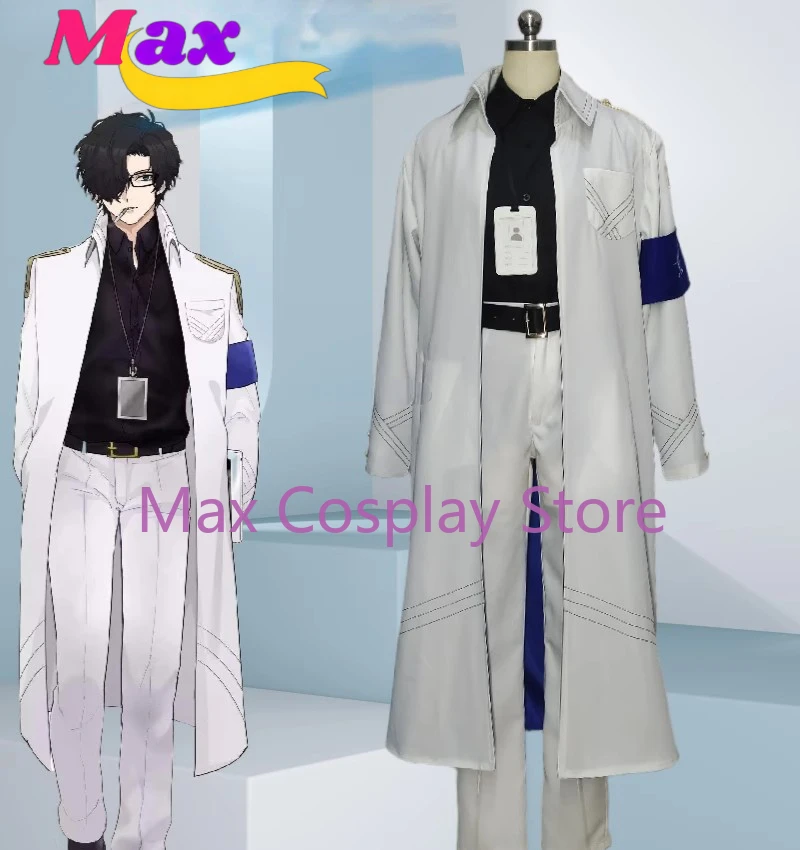 Party Games Animals - マックスコスアニメブルーアーカイブシャレ先生ゲームスーツコスプレ衣装クールハンサム制服ハロウィンパーティーロールプレイ衣装