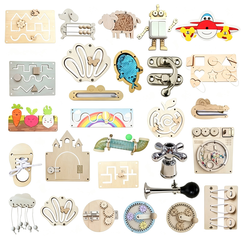 Party Games Kids Indoor - 早期教育用モンテッソーリ感覚玩具,ボード,DIYアクセサリー,赤ちゃんの活動,細かい運動技能,学習ゲーム,ビジネスボード