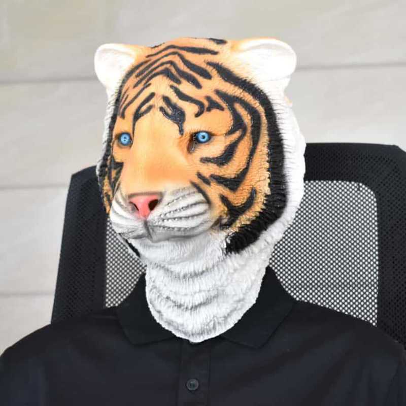 Le Coolマスク、ゴリラ、動物の獰猛な虎の面白い小道具、 - Party Games Animals のレビューと価格