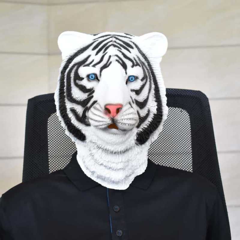 Le Coolマスク、ゴリラ、動物の獰猛な虎の面白い小道具、 - Party Games Animals のレビューと価格