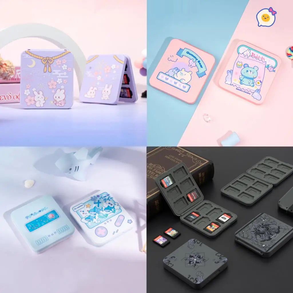 ハードシェルゲームカード収納ボックス保護ケースホルダー Ni - Party Games Nintendo のレビューと価格