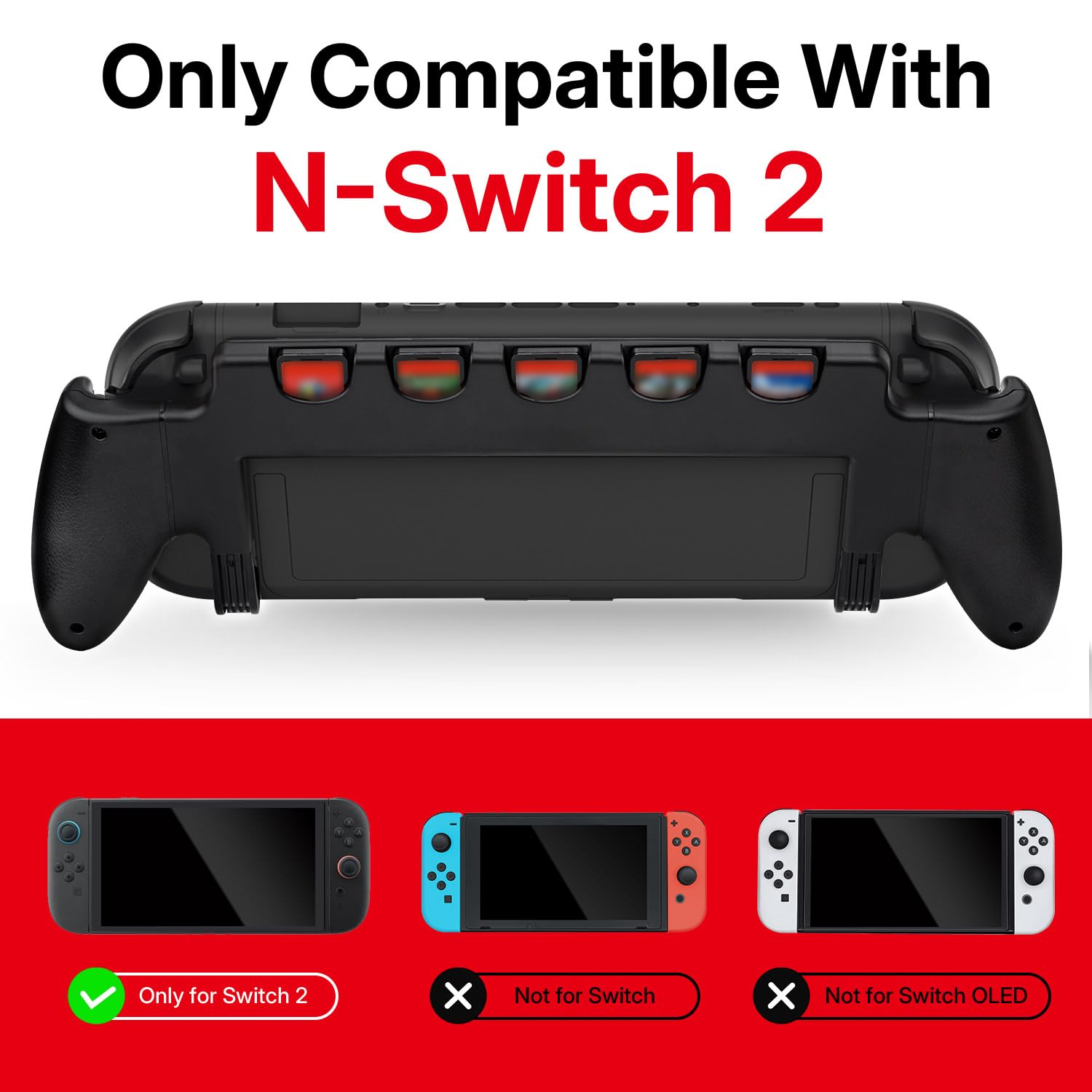 ニンテンドースイッチ2用ハンドグリップケース スタンドホルダ - Party Games Nintendo のレビューと価格