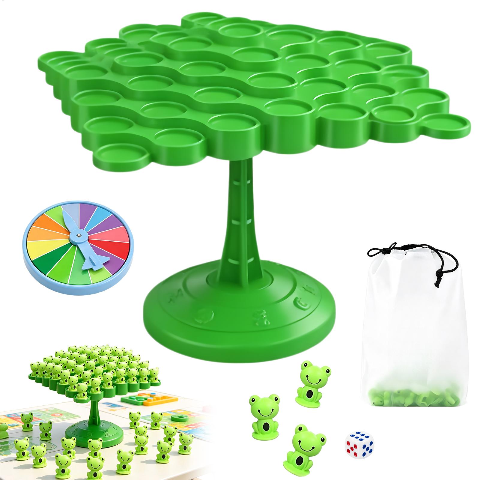 キッズフロッグバランスツリーボードゲーム、2人用親子インタラ - Party Games Kids Indoor のレビューと価格