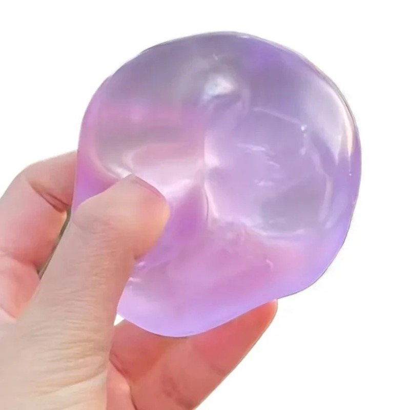 柔らかい粘土状もちもちフィジェットトイ 透明ココナッツオイル - Party Games Adults Funny のレビューと価格
