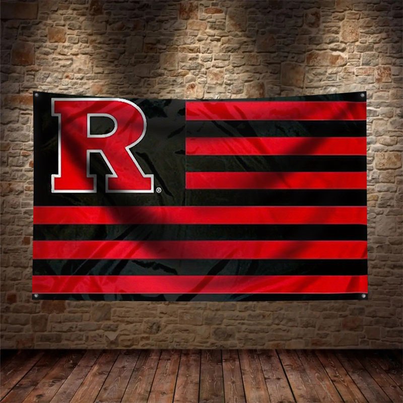 究極のスポーツフラッグバナー 赤黒文字 R 装飾 カレッジス - Party Games College のレビューと価格