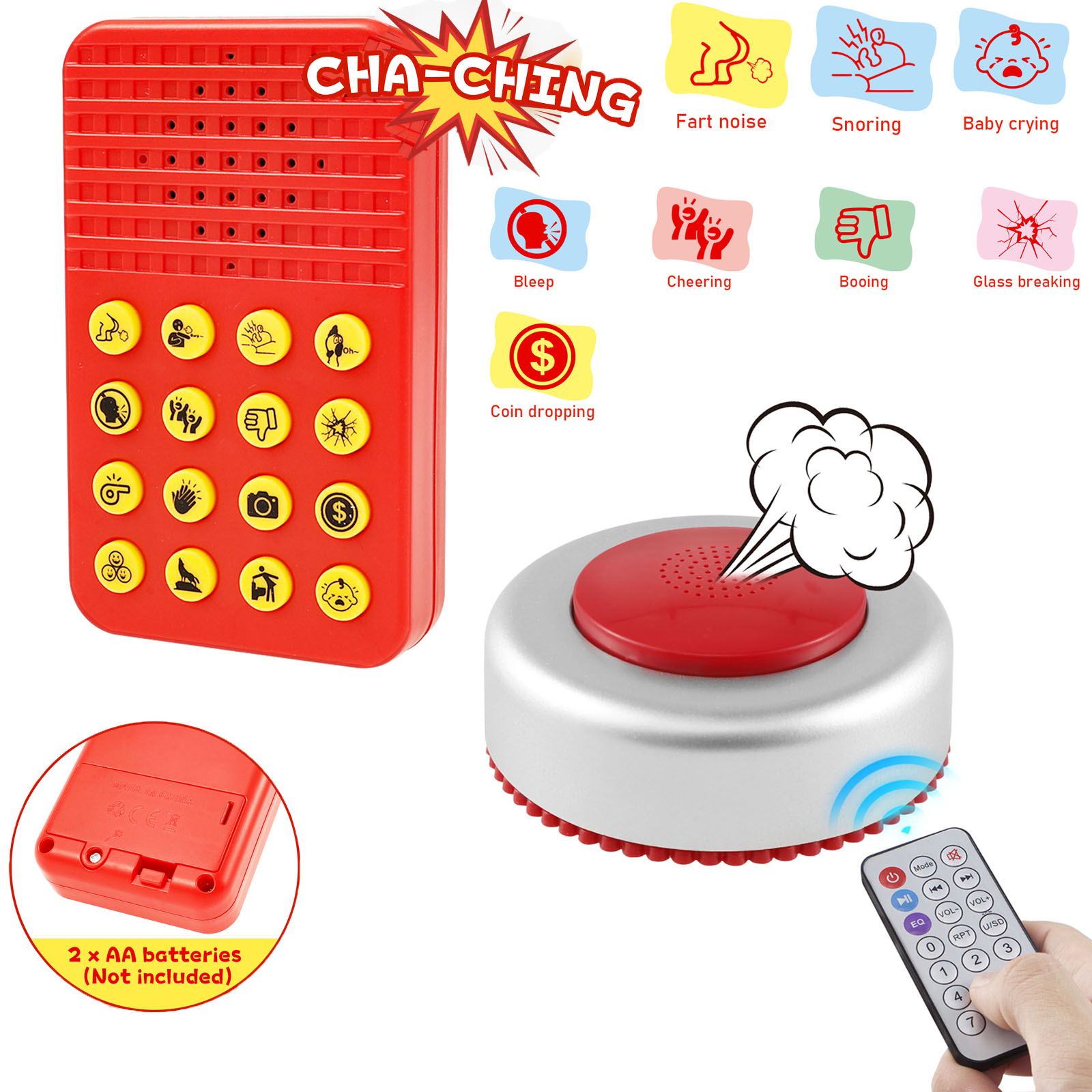 面白い音響効果マシン リモートおなら音発生器 プランクアイテ - Party Games Adult Birthday のレビューと価格