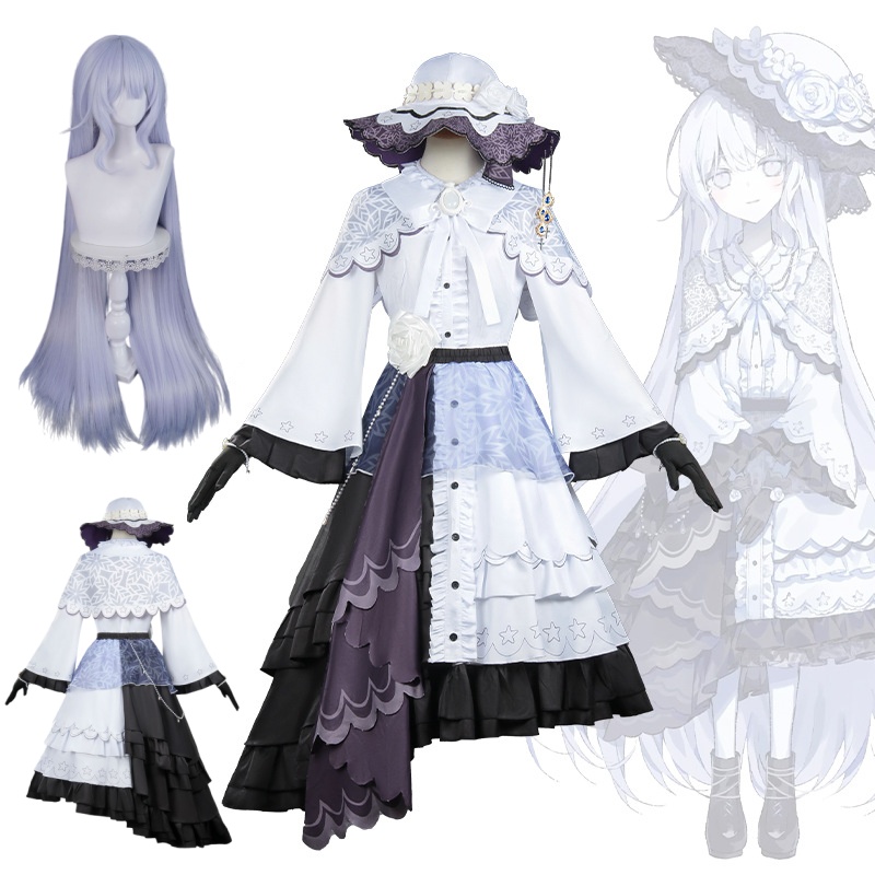 2026 アニメ月城雪コスプレ衣装ウィッグゲーム魔法少女魔女 - Party Games Animals のレビューと価格