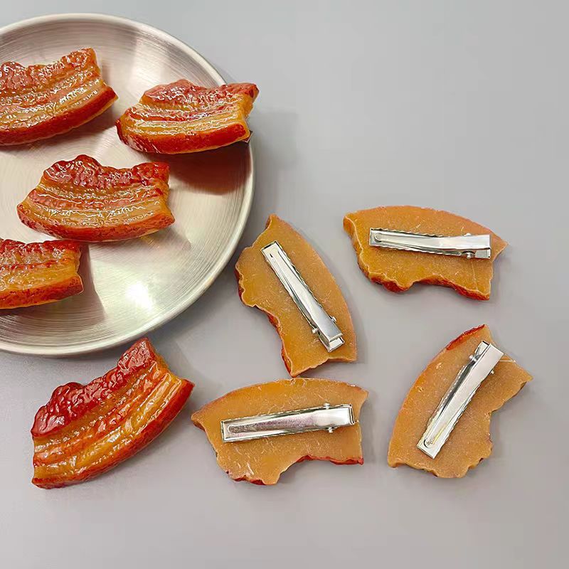 かわいいクリエイティブなリアルな食品模倣豚バラ肉フードトイ面 - Party Games Adults Funny のレビューと価格