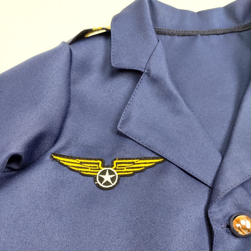 子供ハロウィンコスチューム航空機キャプテンの制服コスプレ帽子 - Party Games Adult Birthday のレビューと価格
