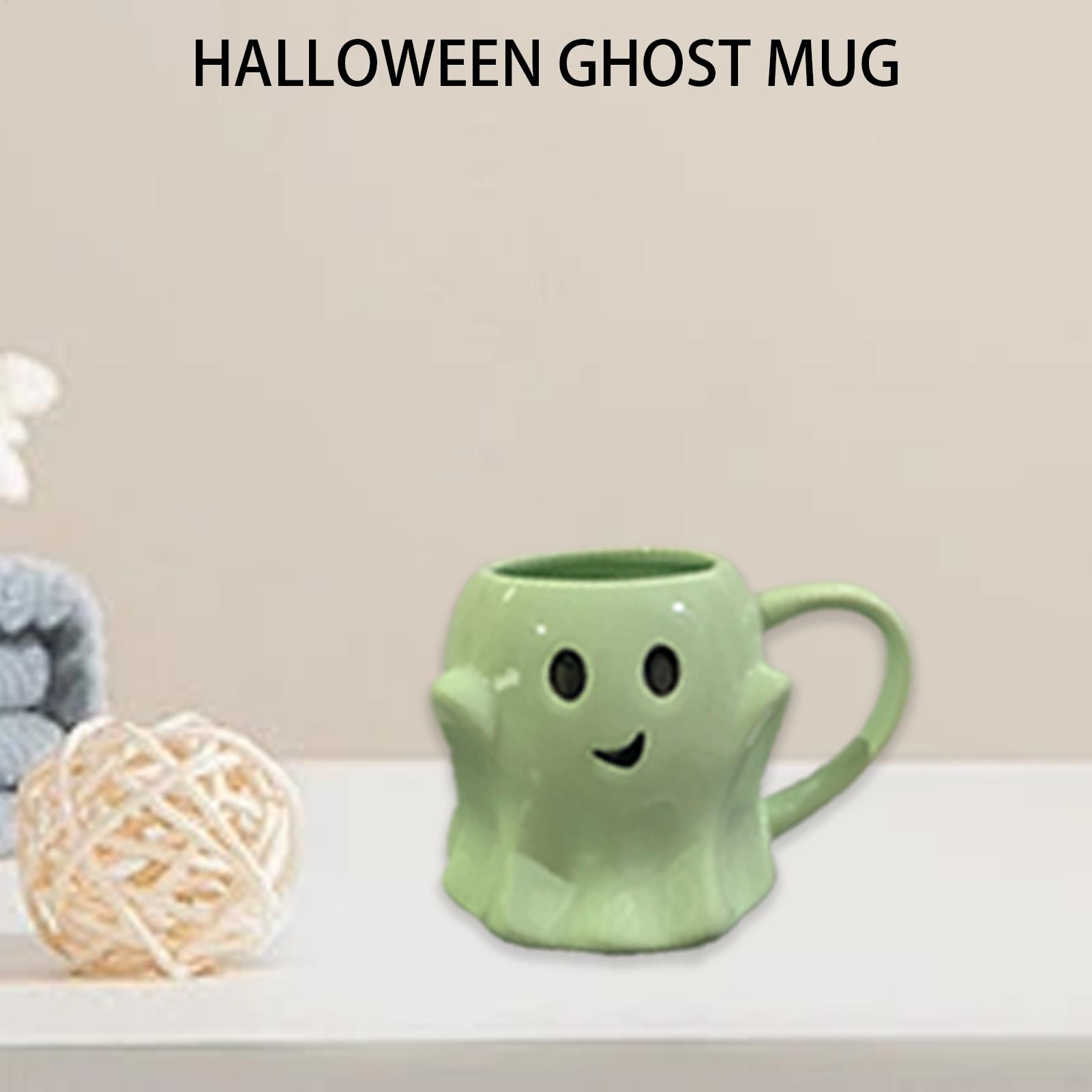 ハロウィンマグカップ 440ml ゴースト型マグカップ ドリ - Party Games College のレビューと価格