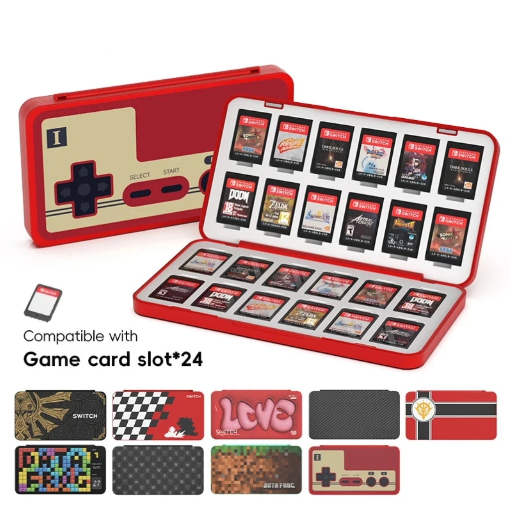 DATA FROG 24-in-1 ゲームカードホルダー収納 - Party Games Nintendo のレビューと価格