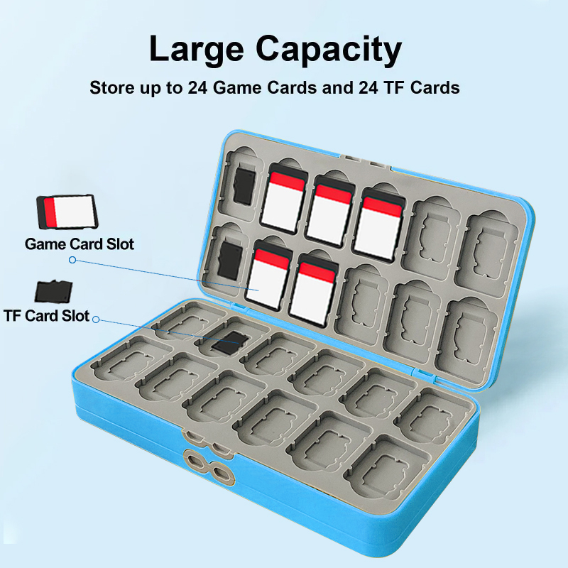 Switch1/2 Lite/OLED用のゲームカード収納ボ - Party Games Nintendo のレビューと価格